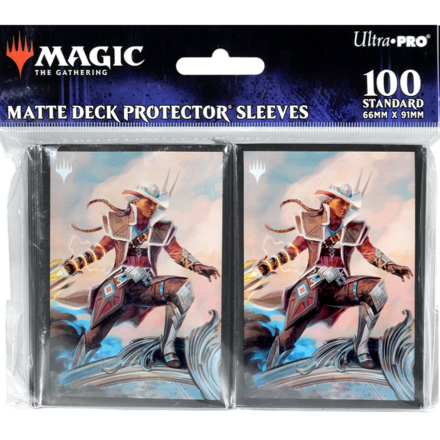 MTG Deck Protector Sleeves: Outlaws of Thunder Junction - Annie Flash, The Veteran (100 Count / Ultra PRO)