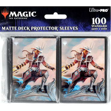 MTG Deck Protector Sleeves: Outlaws of Thunder Junction - Annie Flash, The Veteran (100 Count / Ultra PRO)