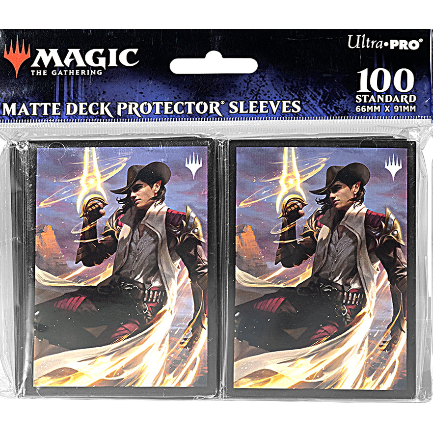 MTG Deck Protector Sleeves: Outlaws of Thunder Junction - Kellan, the Kid (100 Count / Ultra PRO)