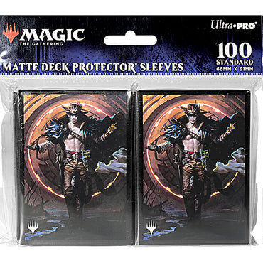 MTG Deck Protector Sleeves: Outlaws of Thunder Junction - Oko, the Ringleader (100 Count / Ultra PRO)