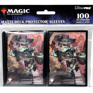 MTG Deck Protector Sleeves: Outlaws of Thunder Junction - Tinybones, the Pickpocket (100 Count / Ultra PRO)