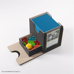 MTG Deck Box: Secrets Of Strixhaven Sidekick Pro XL Convertible - Silverquill (Holds 100+ / Gamegenic)