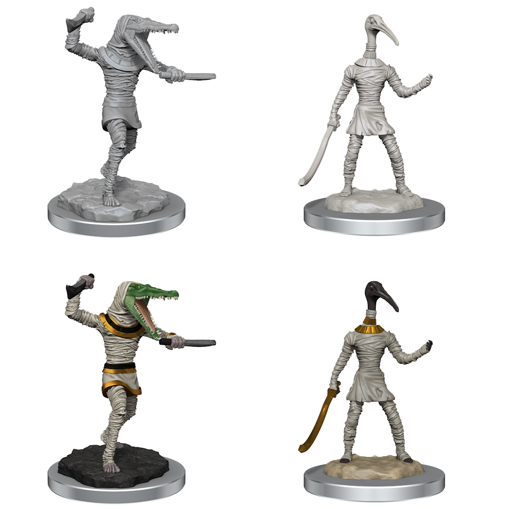 D&D Minis: Mummies (Unpainted / WV21)