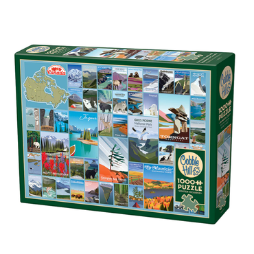 Cobble Hill Puzzles: National Parks and Reserves of Canada (1000 Piece)