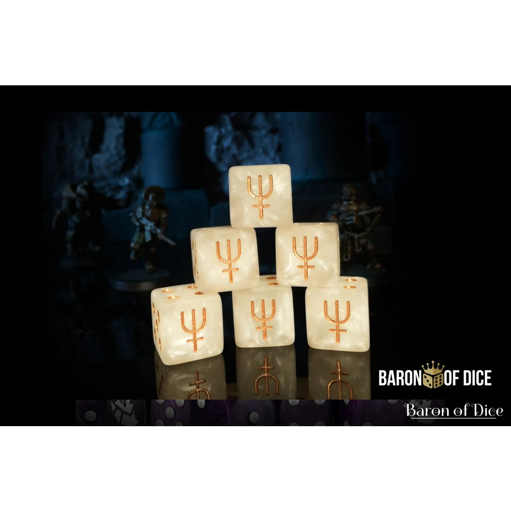 Baron Of Dice: Official Trench Crusade Dice Set - Heretic Naval Raiders (8D6)
