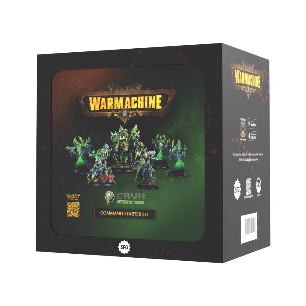 Warmachine: Cryx Necrofactorium - Command Starter Set