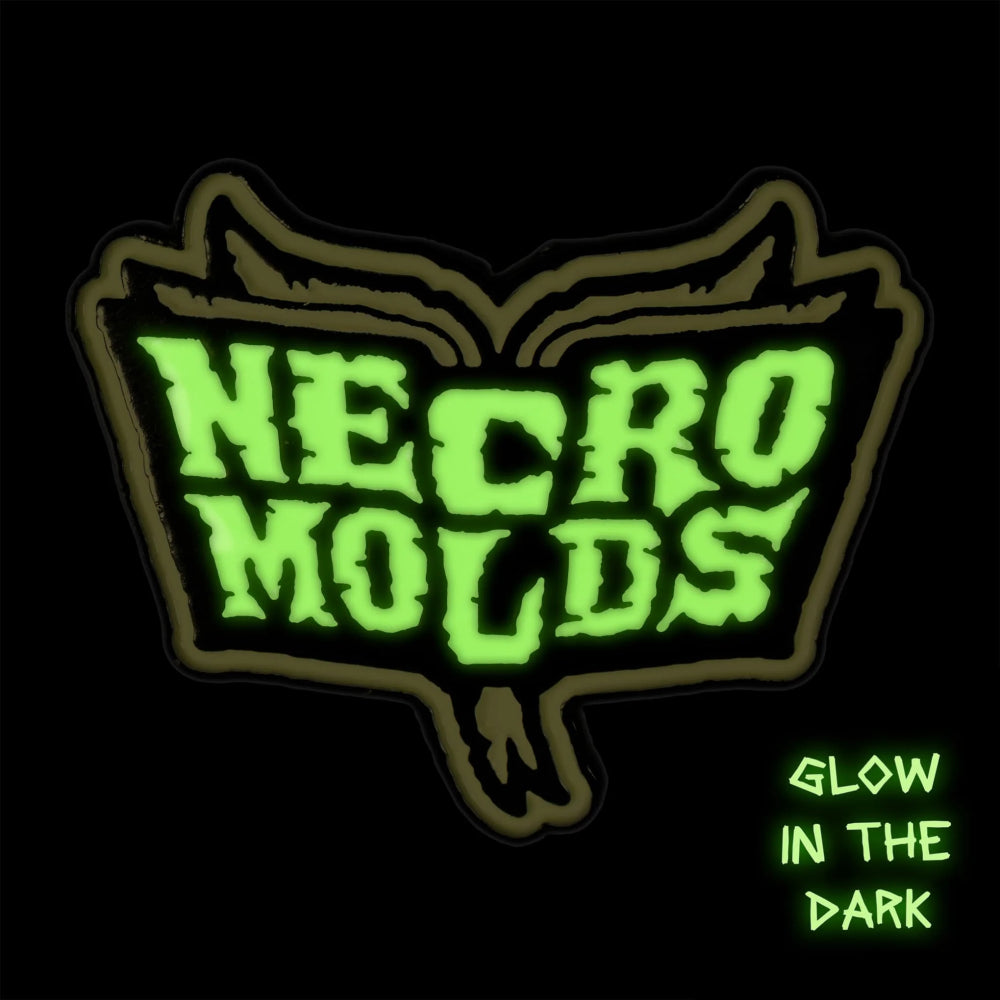 Necromolds Enamel Pin (Glow in the Dark)