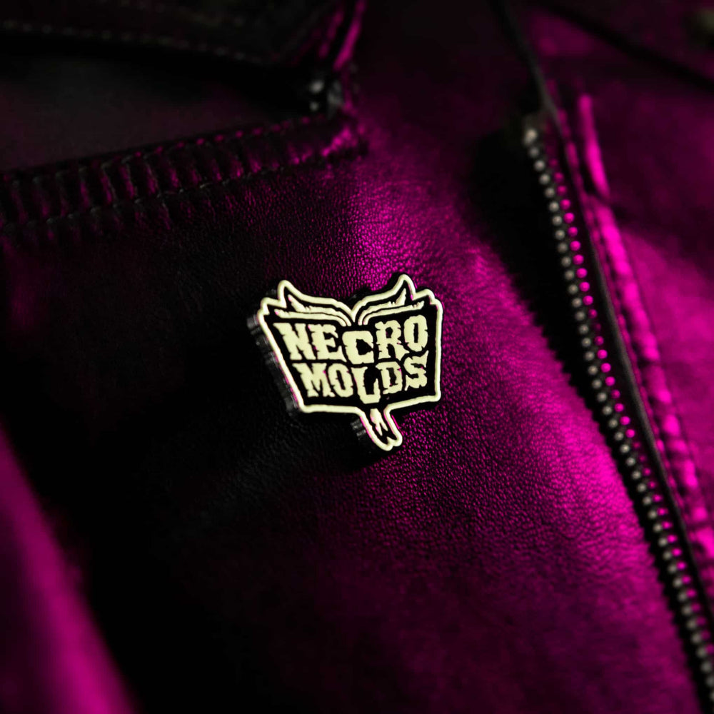 Necromolds Enamel Pin (Glow in the Dark)