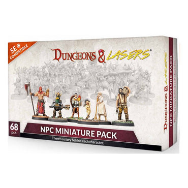 Dungeons & Lasers: NPC Miniature Pack