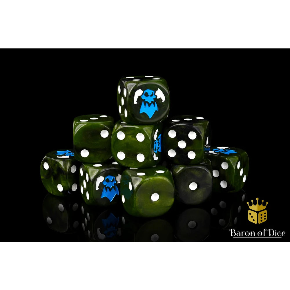 Baron Of Dice: Orc Looters Dice (Round / 25D6)