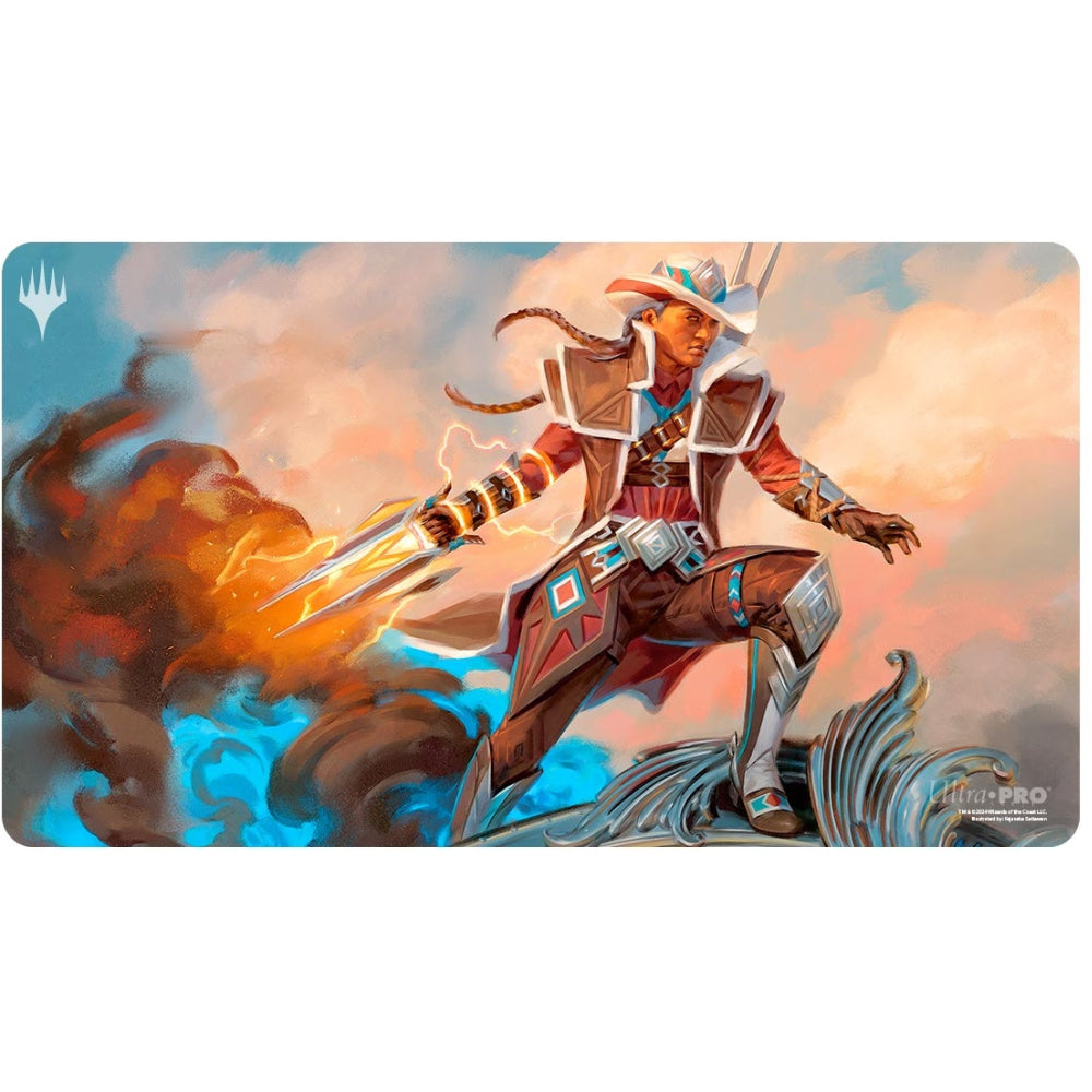 Ultra Pro Magic: the Gathering - Outlaws of Thunder Junction Playmat: Annie Flash, the Veteran