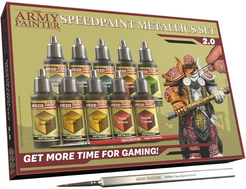 Army Painter: Speedpaint Metallics 2.0 Paint Set