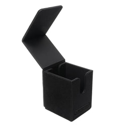 Ultra PRO Deck Box: Alcove Flip Patchcraft - Black (Holds 100+)