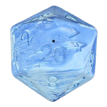Pawlymorph: Barbarian Strength Dog D20 - Blue