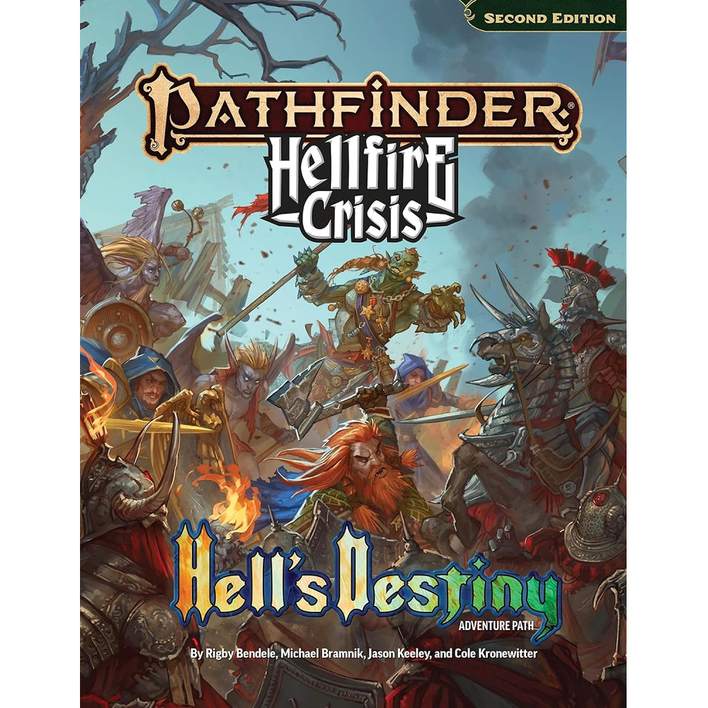 Pathfinder 2E: Adventure Path - Hellfire Crisis Hell's Destiny (HC)