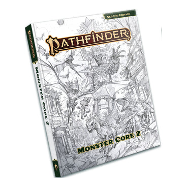 Pathfinder 2E: Monster Core 2 Sketch Cover (HC)