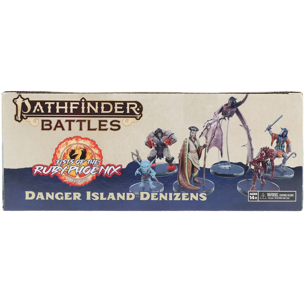 Pathfinder Minis: Fists of the Ruby Phoenix - Danger Island Denizens