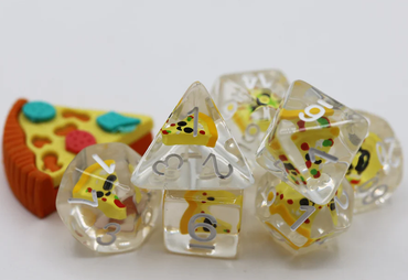 RPG Dice: Pizza (Foam Brain)