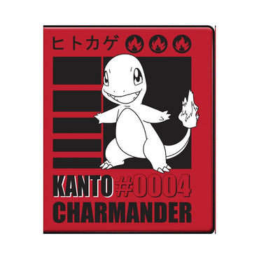 Pokemon Portfolio: Charmander 2025 (4 Pocket / Holds 80 / Ultra PRO)