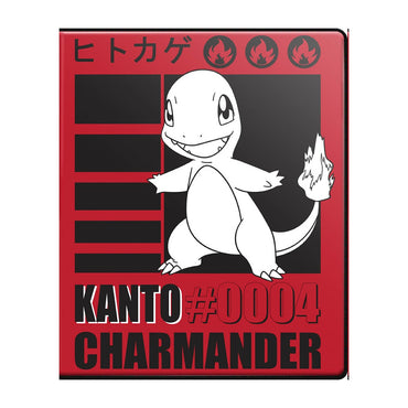 Pokemon Portfolio: Charmander 2025 (9 Pocket / Holds 180 / Ultra PRO)