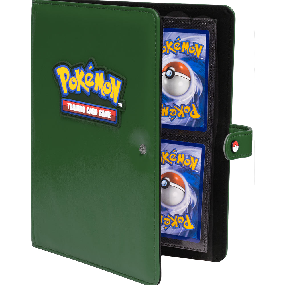 Pokemon Binder: Premium Snap Binder - Green (160 Count/Ultra PRO)