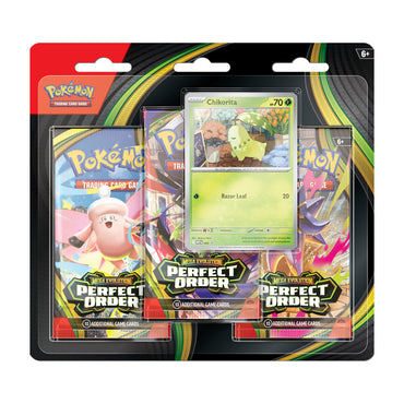Pokemon: (ME03) Perfect Order 3-Pack Blister