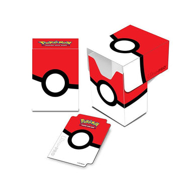 Pokemon Deck Box: Full View - Pokeball (Holds 100 / Ultra PRO)