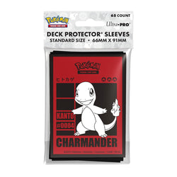 Pokemon Deck Protector Sleeves: Charmander 2025 (65 Count / Ultra PRO)