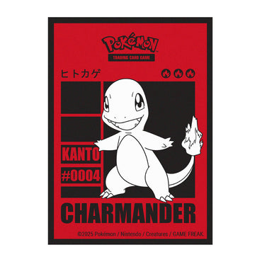 Pokemon Deck Protector Sleeves: Charmander 2025 (65 Count / Ultra PRO)