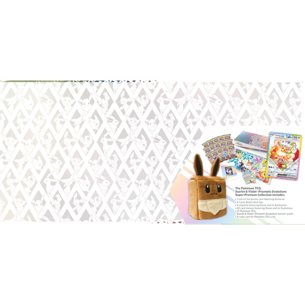eevee prismatic card sleeves Eevee Card Sleeve Prismatic Evolutions SPC