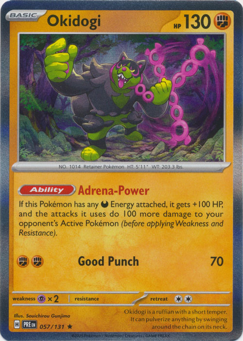 Okidogi (057/131) [Scarlet & Violet: Prismatic Evolutions]