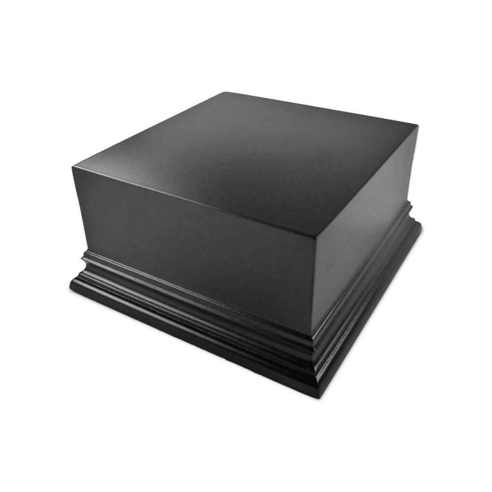 GSW: Block Plinth - 10cm Black Squared