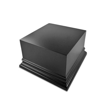 GSW: Block Plinth - 8cm Black Squared