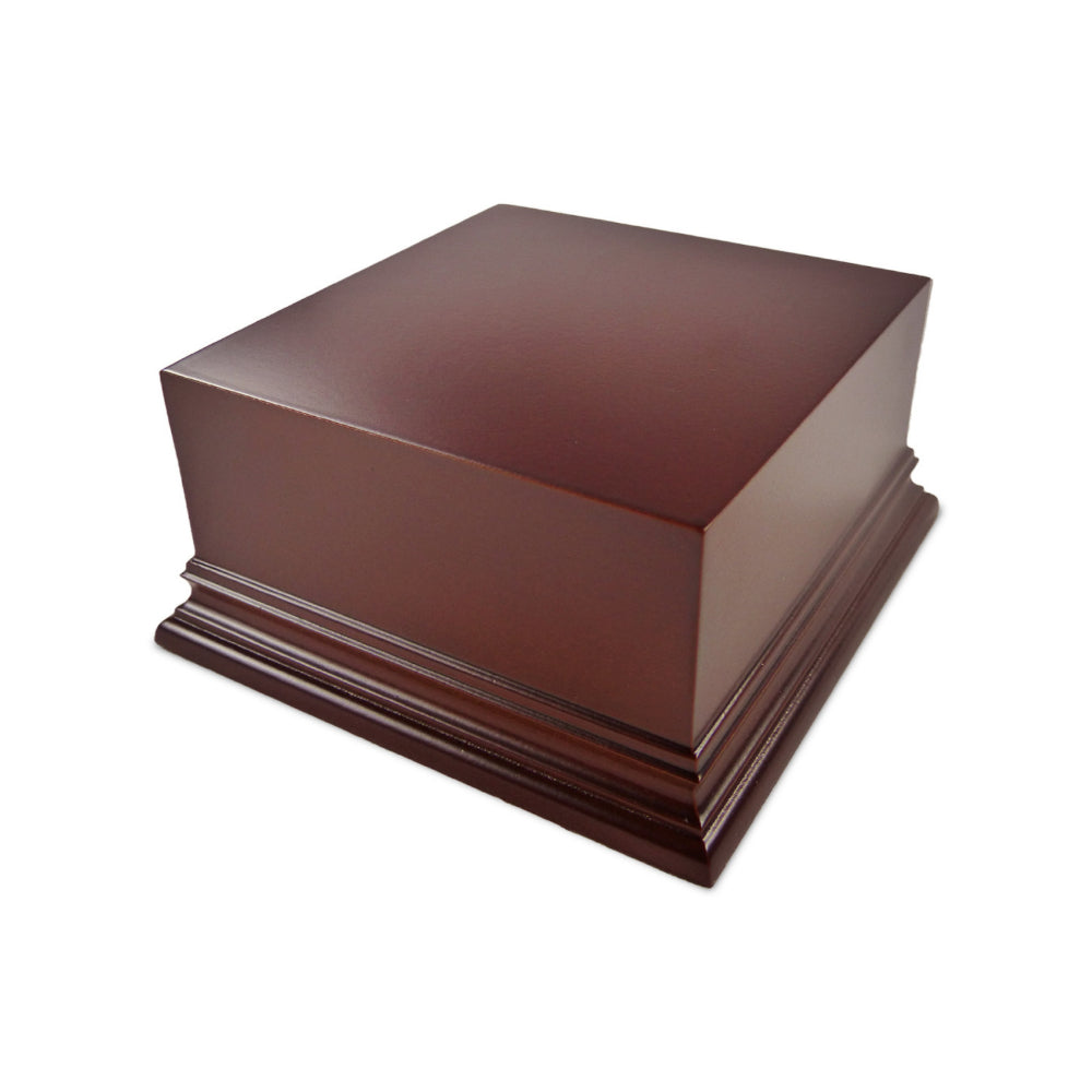 GSW: Block Plinth - 10cm Hazelnut Squared