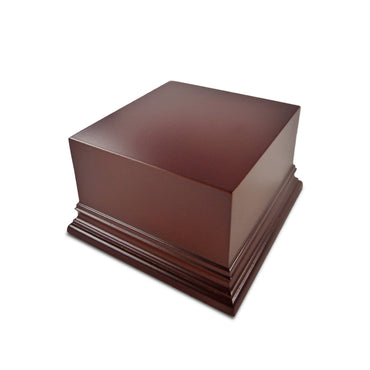 GSW: Block Plinth - 8cm Hazelnut Squared