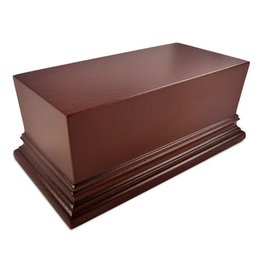 GSW: Block Plinth - 12x6cm Hazelnut Rectangular