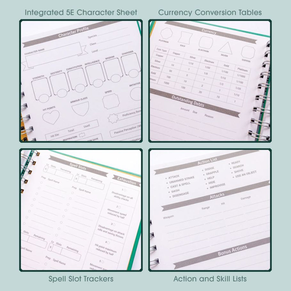 D&D Player's Notebook