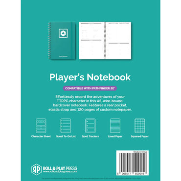 Pathfinder 2E Player's Notebook