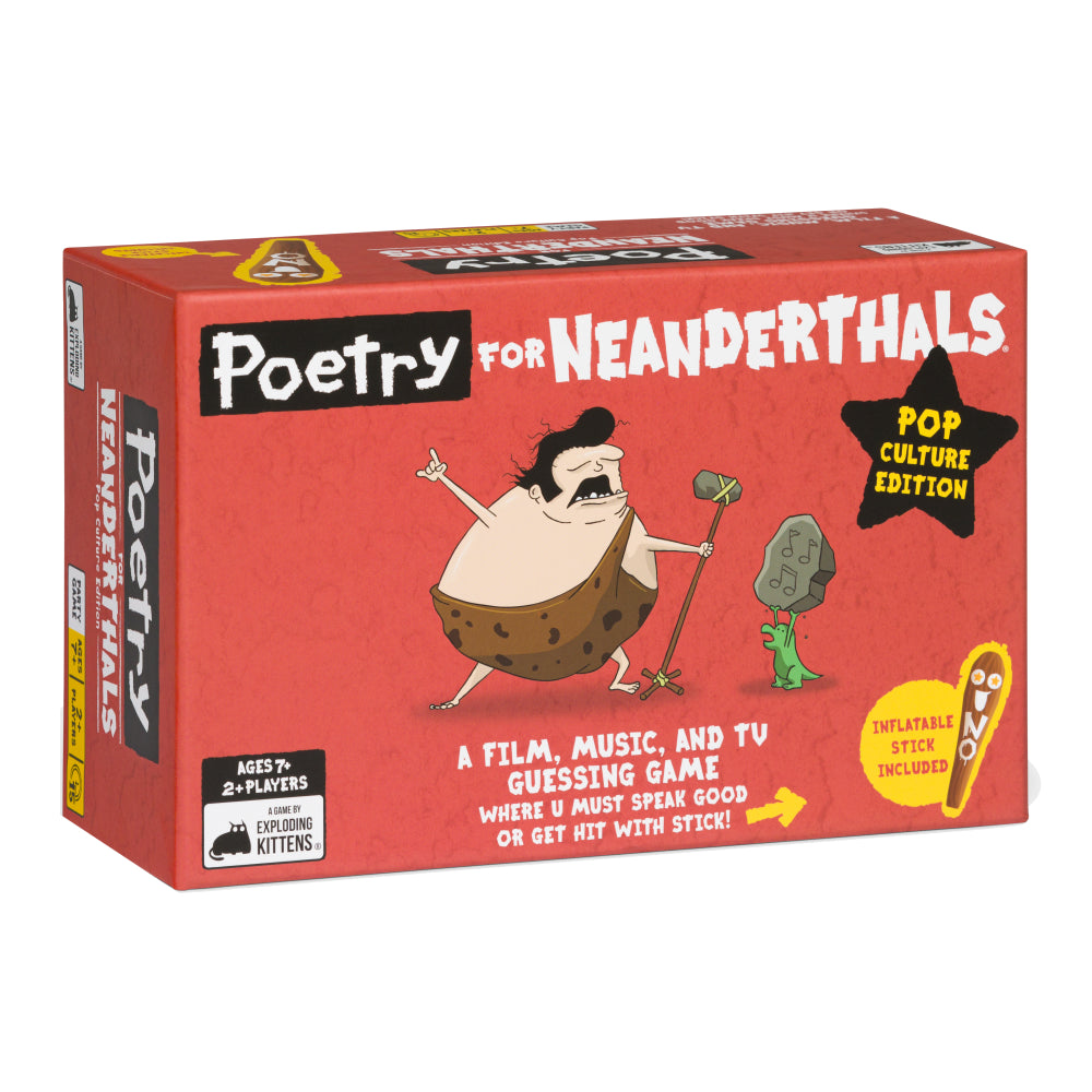 Poetry for Neanderthals: Pop Culture Edition