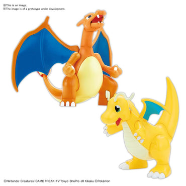 Pokemon Model Kit: Dragonite and Charizard