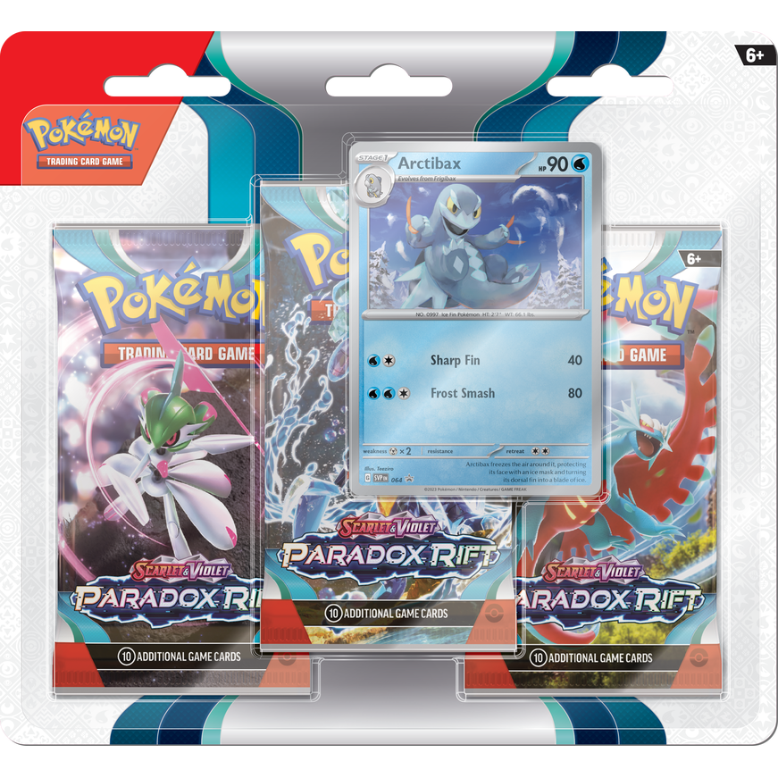 Pokemon: Paradox Rift 3-Pack Blister