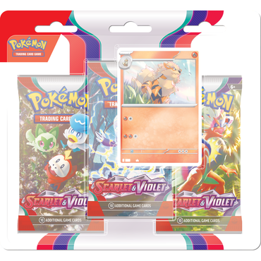 Pokemon: Scarlet & Violet 3-Pack Blister
