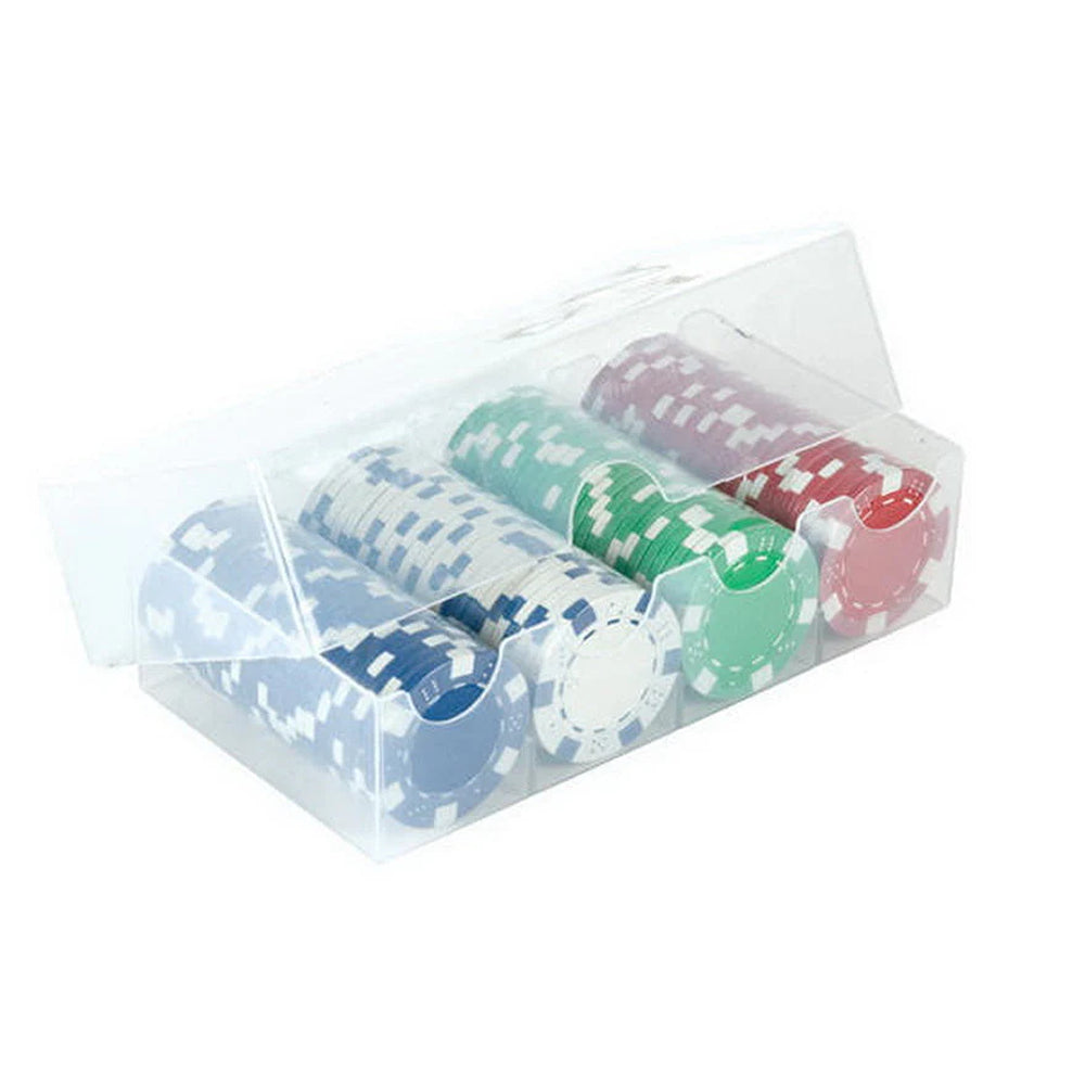 CHH Games: Poker Chip Set with Case (100 Pieces)