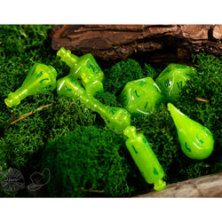 PolyHero Dice: Wizard Set - Acid Splash (8-Piece Set)