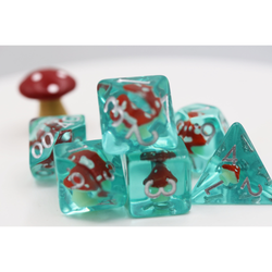 Power Up Mushroom RPG Dice Set