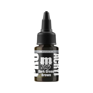 Monument Hobbies: Pro Acryl 1Step - Dark Green Brown (22ml)