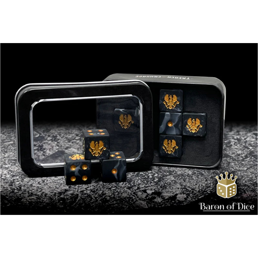 Baron Of Dice: Official Trench Crusade Dice Set - Free State Of Prussia (8D6)