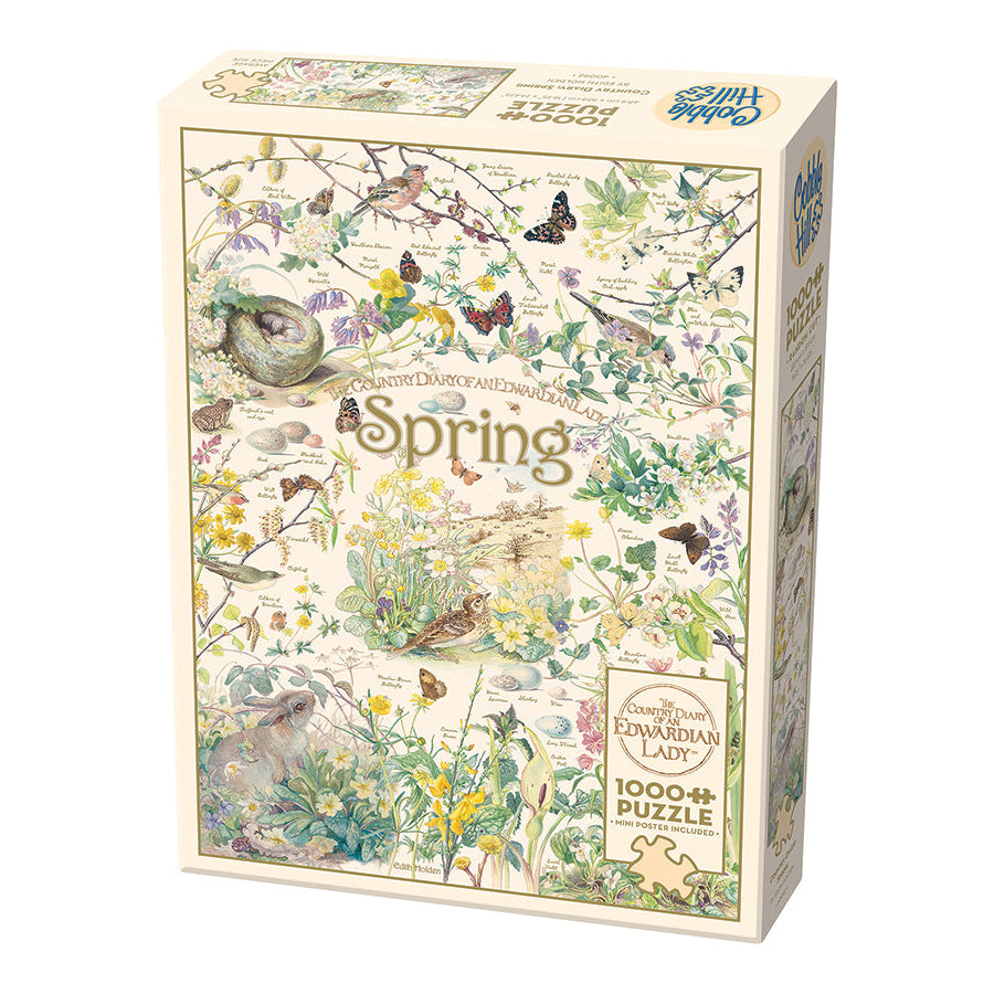 Cobble Hill Puzzles (1000 Pieces): Country Diary - Spring