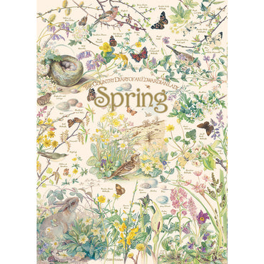Cobble Hill Puzzles (1000 Pieces): Country Diary - Spring