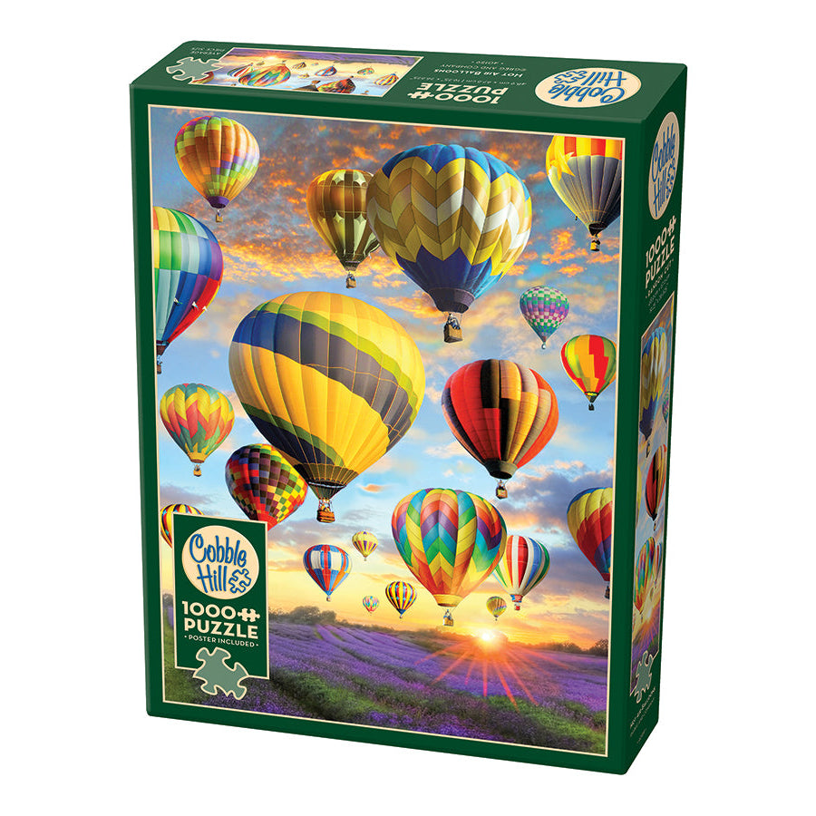 Cobble Hill Puzzles (1000 Pieces): Hot Air Balloons